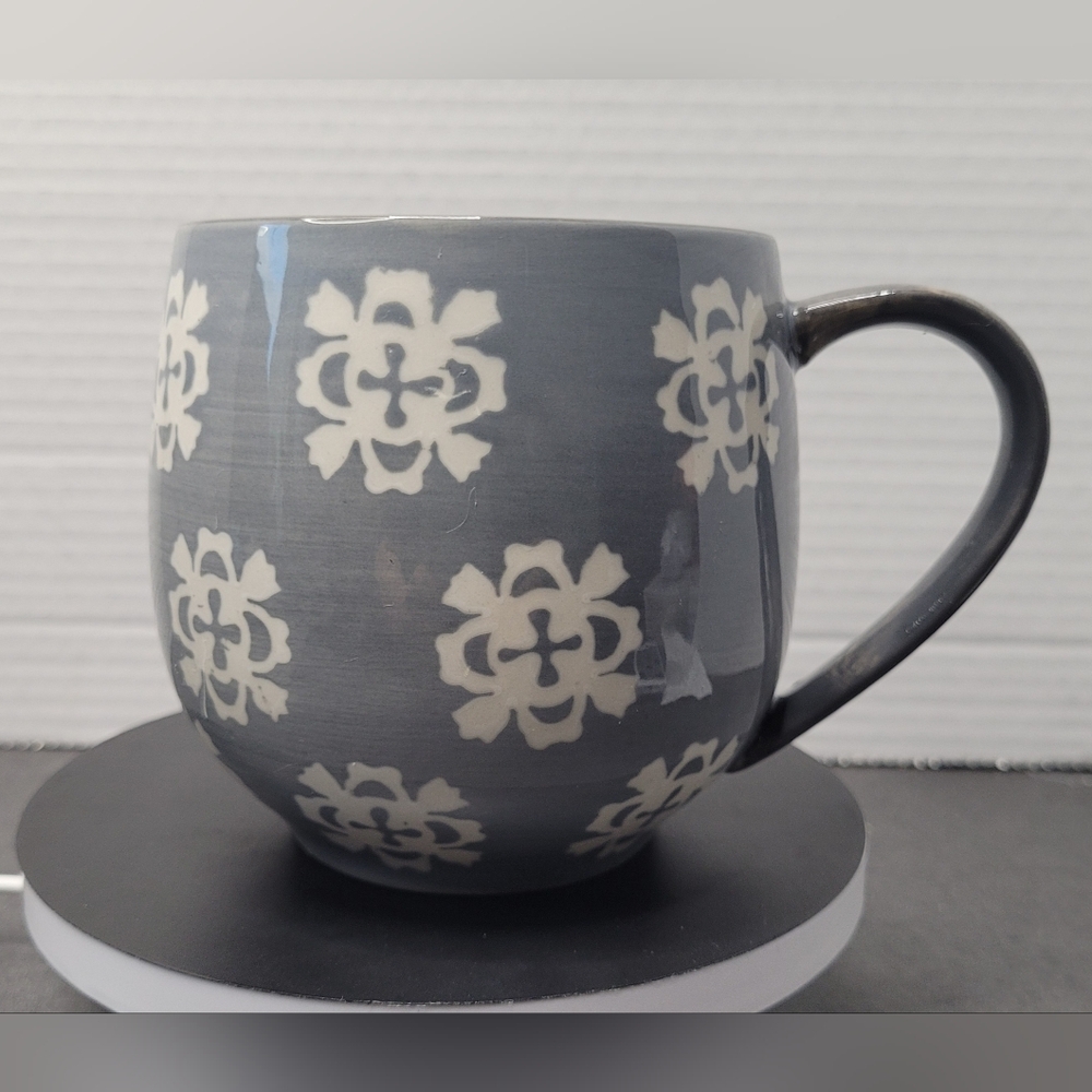 Baum Phara Gray Potbelly Stoneware Mug